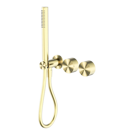 Nero Kara Progressive Shower System (Separate Plates) Brushed Gold NR271903DBG - Hand Showers