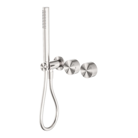 Nero Kara Progressive Shower System (Separate Plates) Brushed Nickel NR271903DBN - Hand Showers