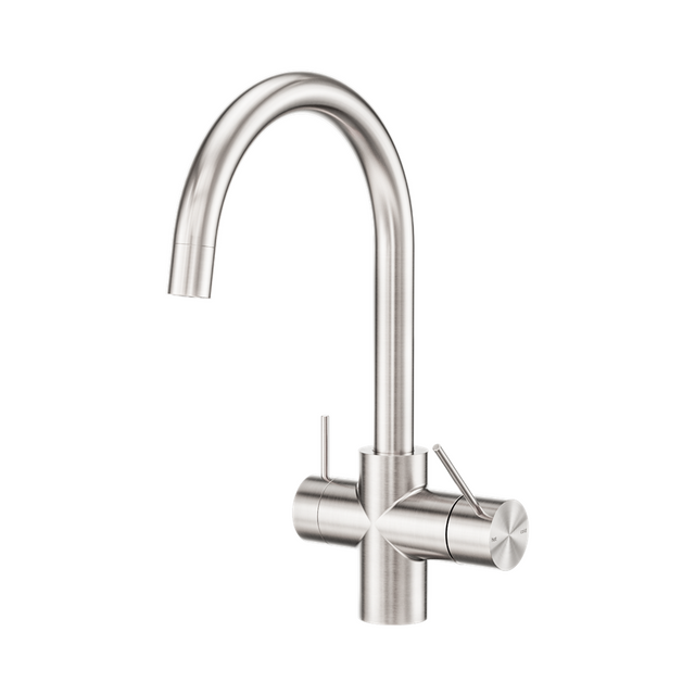 Nero Mecca 3 Way Filtered Mixer Tap Brushed Nickel NR221907EBN - 3 in 1 Mixers