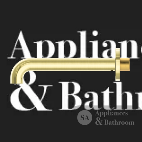 Nero Mecca Basin/Bath Spout Only 160mm Brushed Gold NR221903C160BG - Wall Spouts