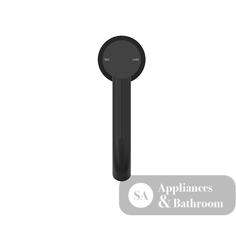 Nero Mecca Basin Mixer Matte Black NR221901MB - Basin Mixers