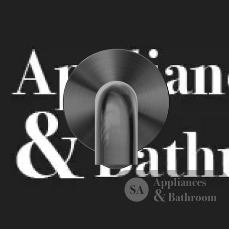 Nero Mecca Bath/Basin Spout Only 185mm Graphite NR221903C185GR - Wall Spouts