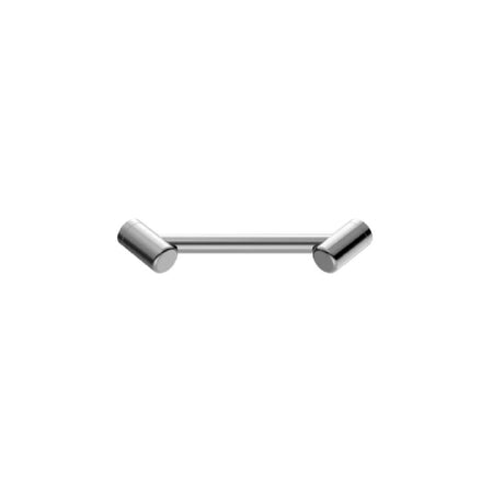 Nero Mecca Care 25mm Footrest Corner Grab Rail 215mm Chrome NRCR2508WCH - Grab Rail