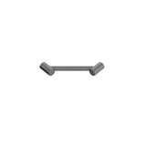 Nero Mecca Care 25mm Footrest Corner Grab Rail 215mm Gun Metal NRCR2508WGM - Grab Rail