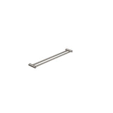 Nero Mecca Care 25mm Grab Double Towel Rail 900mm Brushed Nickel NRCR2530DBN - Bathroom Disabled & Aged Care