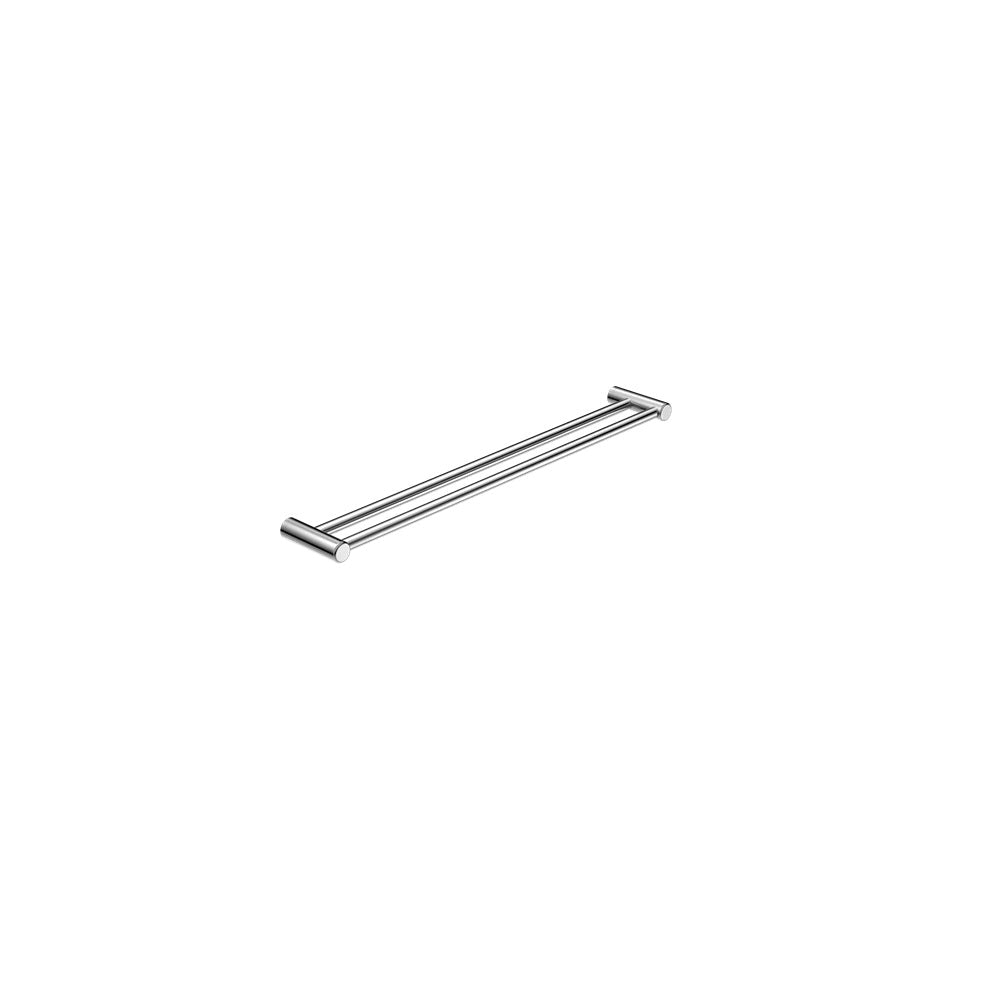 Nero Mecca Care 25mm Grab Double Towel Rail 900mm Chrome NRCR2530DCH - Bathroom Disabled & Aged Care
