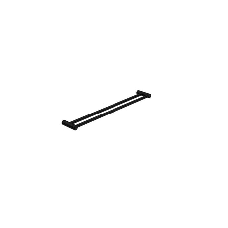 Nero Mecca Care 25mm Grab Double Towel Rail 900mm Matte Black NRCR2530DMB - Bathroom Disabled & Aged Care