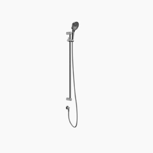 Nero Mecca Care 25mm Grab Rail And Adjustable Shower Rail Set 900mm Chrome NRCS004CH - Rail Shower