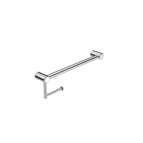 Nero Mecca Care 25mm Toilet Roll Rail 450mm Chrome NRCR2518ACH - TOILET ROLL HOLDERS