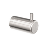Nero Mecca Care 25mm Wall Hook Brushed Nickel NRCR2582BN - Robe Hooks