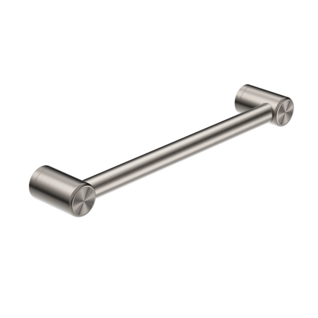 Nero Mecca Care 32mm Grab Rail 450mm Brushed Nickel NRCR3218BN - Grab Rail