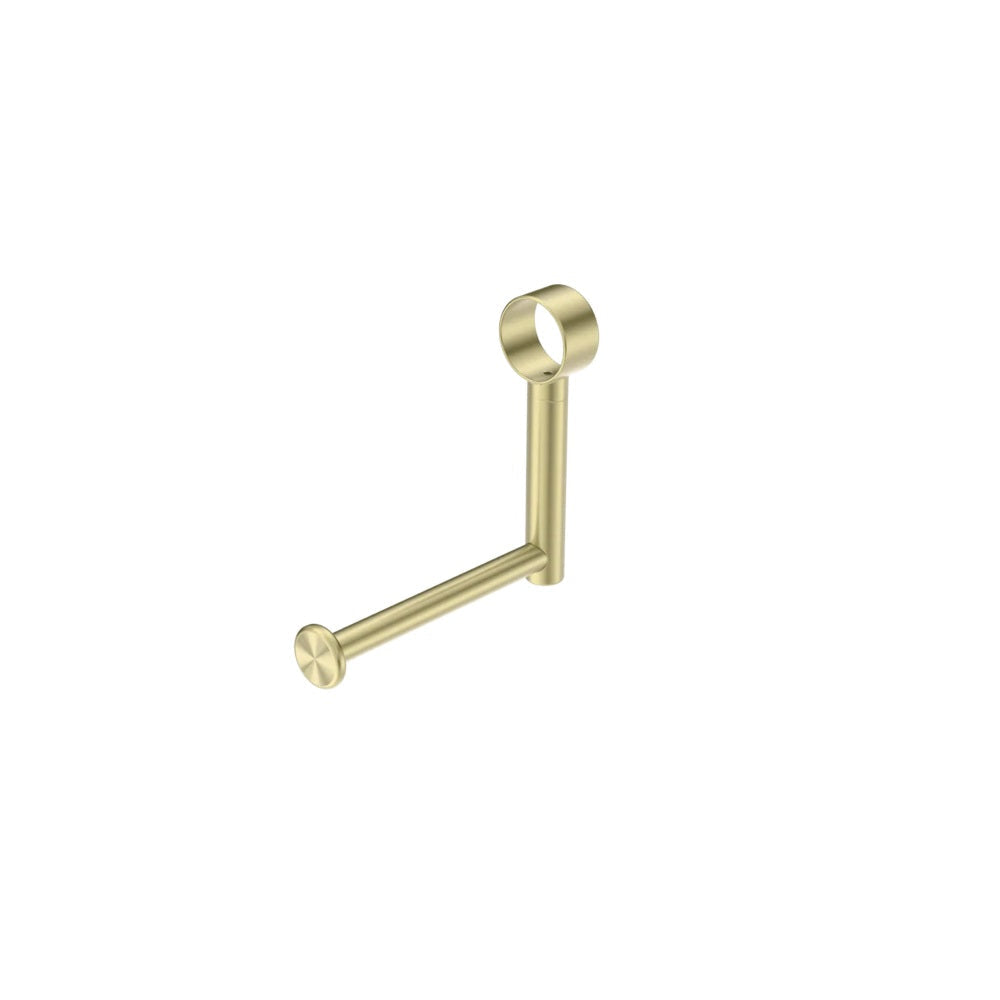 Nero Mecca Care Add On Toilet Roll Holder Brushed Gold NRCR3286TBG - TOILET ROLL HOLDERS