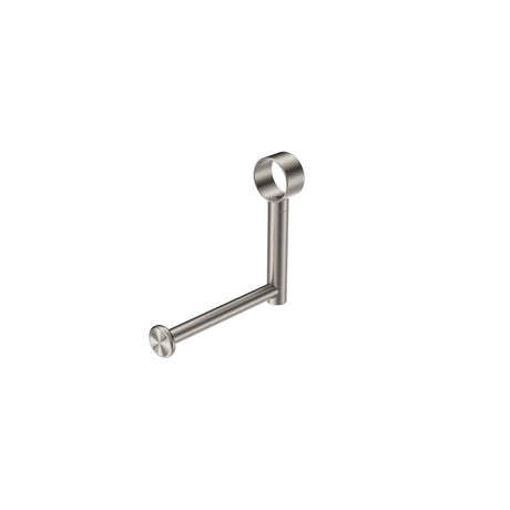 Nero Mecca Care Add On Toilet Roll Holder Brushed Nickel NRCR3286TBN - TOILET ROLL HOLDERS