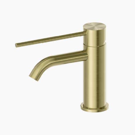 Nero Mecca Care Basin Mixer Brushed Gold NR221901DBG - Basin Mixers