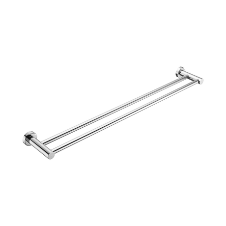 Nero Mecca Double Towel Rail 800mm Chrome NR1930dCH - Towel Rails