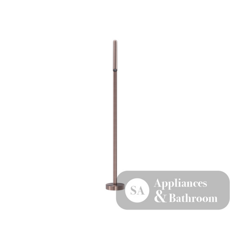 Nero Mecca Floor Standing Bath Spout Only Brushed Bronze NR221903ABZ - Bath Fillers