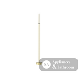 Nero Mecca Floor Standing Bath Spout Only Brushed Gold NR221903ABG - Bath Fillers