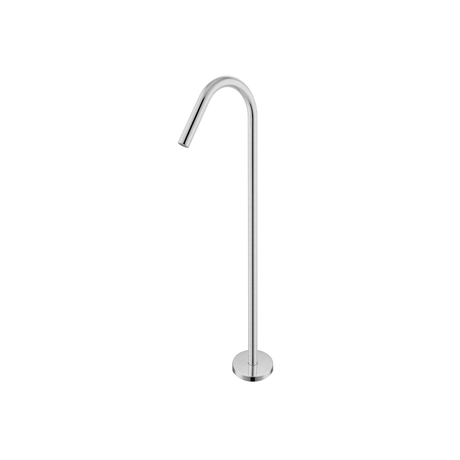 Nero Mecca Floor Standing Bath Spout Only Brushed Nickel NR221903ABN - Bath Fillers