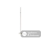 Nero Mecca Floor Standing Bath Spout Only Brushed Nickel NR221903ABN - Bath Fillers