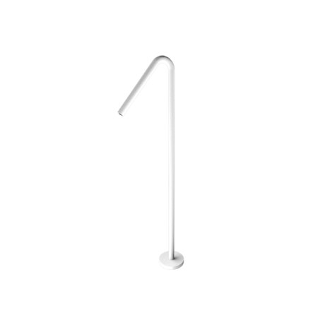 Nero Mecca Floor Standing Bath Spout Only Matte White NR221903AMW - Bath Fillers