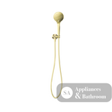 Nero Mecca Hand Hold Shower With Air Shower Brushed Gold NR221905BG - Hand Showers