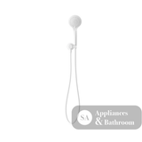Nero Mecca Hand Hold Shower With Air Shower Matte White NR221905MW - Hand Showers