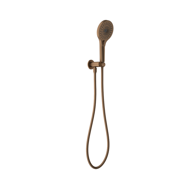 Nero Mecca Hand Hold Shower With Shower Brushed Bronze NR221905cBZ - Hand Showers