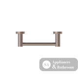 Nero Mecca Hand Towel Rail Brushed Bronze NR1980aBZ - Towel Rails