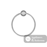 Nero Mecca Hand Towel Ring Chrome NR1980CH - Towel Rails