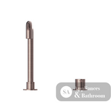 Nero Mecca Hob Basin Mixer Square Spout Brushed Bronze NR221901cBZ - Hob Mixer Sets