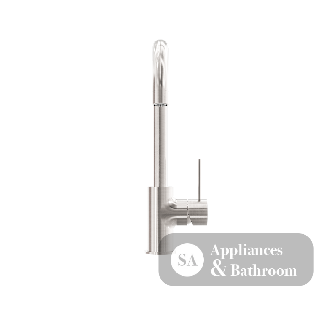 Nero Mecca Kitchen Mixer Brushed Nickel NR221907BN - Kitchen Mixer Taps