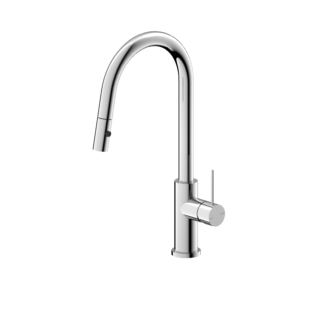 Nero Mecca Pull Out Sink Mixer With Vegie Spray Function Chrome NR221908CH - Kitchen Mixer Taps