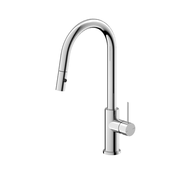 Nero Mecca Pull Out Sink Mixer With Vegie Spray Function Chrome NR221908CH - Kitchen Mixer Taps