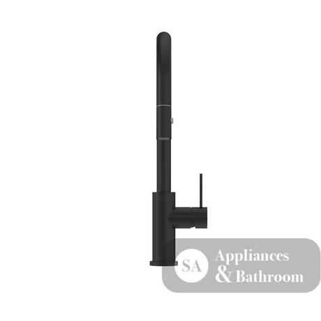 Nero Mecca Pull Out Sink Mixer With Vegie Spray Function Matte Black NR221908MB - Kitchen Mixer Taps