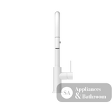 Nero Mecca Pull Out Sink Mixer With Vegie Spray Function Matte White NR221908MW - Kitchen Mixer Taps