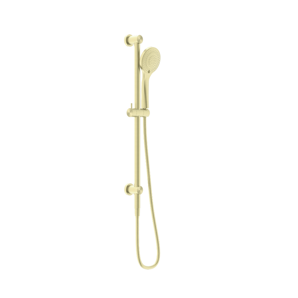 Nero Mecca Rail Shower With Air Shower Brushed Gold NR221905aBG - Rail Showers