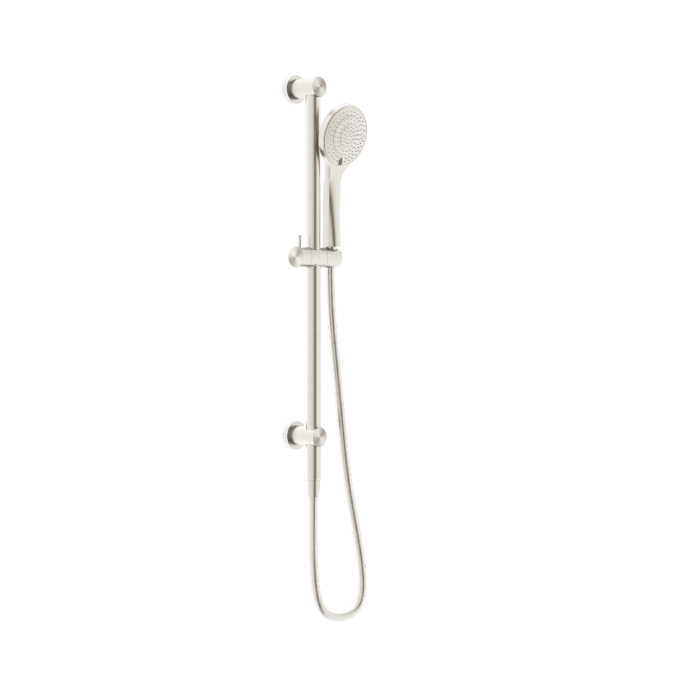 Nero Mecca Rail Shower With Air Shower Brushed Nickel NR221905aBN - Rail Showers