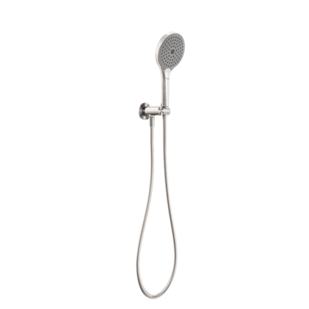 Nero Mecca Shower Bracket With Air Shower II Brushed Nickel NR221905FBN - Hand Showers