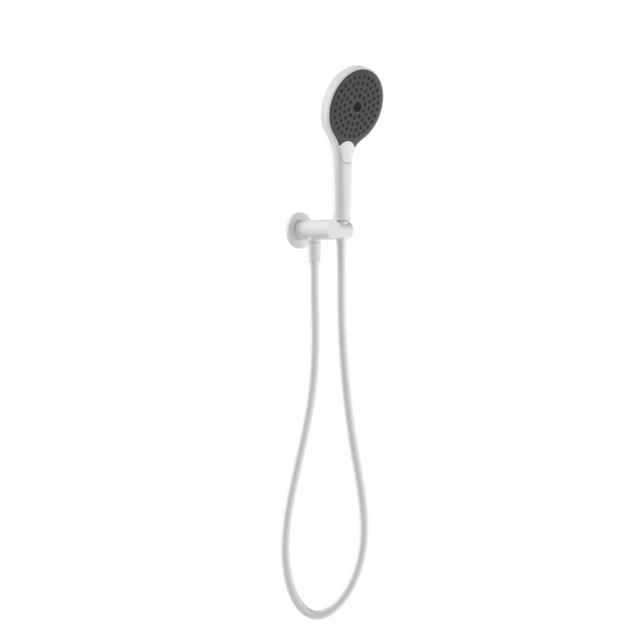 Nero Mecca Shower Bracket With Air Shower II Matte White NR221905FMW - Hand Showers