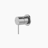 Nero Mecca Shower Mixer 60mm Plate Chrome NR221911HCH - Bathroom Wall Mixers