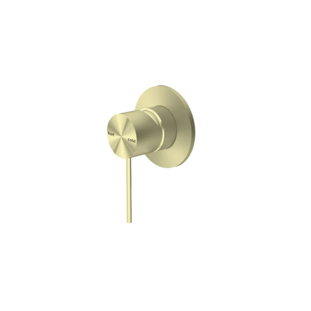 Nero Mecca Shower Mixer Brushed Gold NR221911BG - Bathroom Wall Mixers