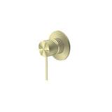 Nero Mecca Shower Mixer Brushed Gold NR221911BG - Bathroom Wall Mixers