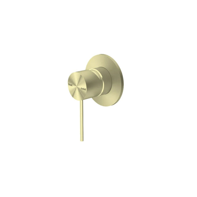 Nero Mecca Shower Mixer Brushed Gold NR221911BG - Bathroom Wall Mixers