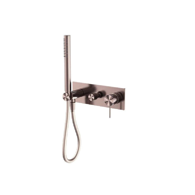 Nero Mecca Shower Mixer Diverter System Brushed Bronze NR221912EBZ - Hand Showers