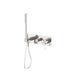 Nero Mecca Shower Mixer Diverter System Brushed Nickel NR221912EBN - Hand Showers