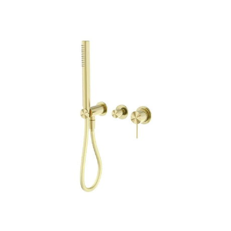 Nero Mecca Shower Mixer Diverter System Separate Back Plate Brushed Gold NR221912FBG - Hand Showers