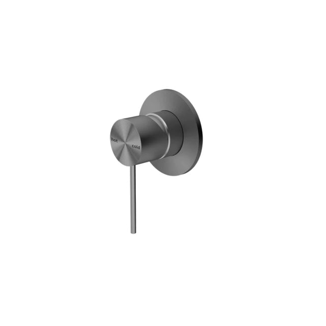 Nero Mecca Shower Mixer Gun Metal NR221911GM - Bathroom Wall Mixers