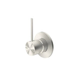 Nero Mecca Shower Mixer Handle Up Brushed Nickel NR221911BBN - Bathroom Wall Mixers