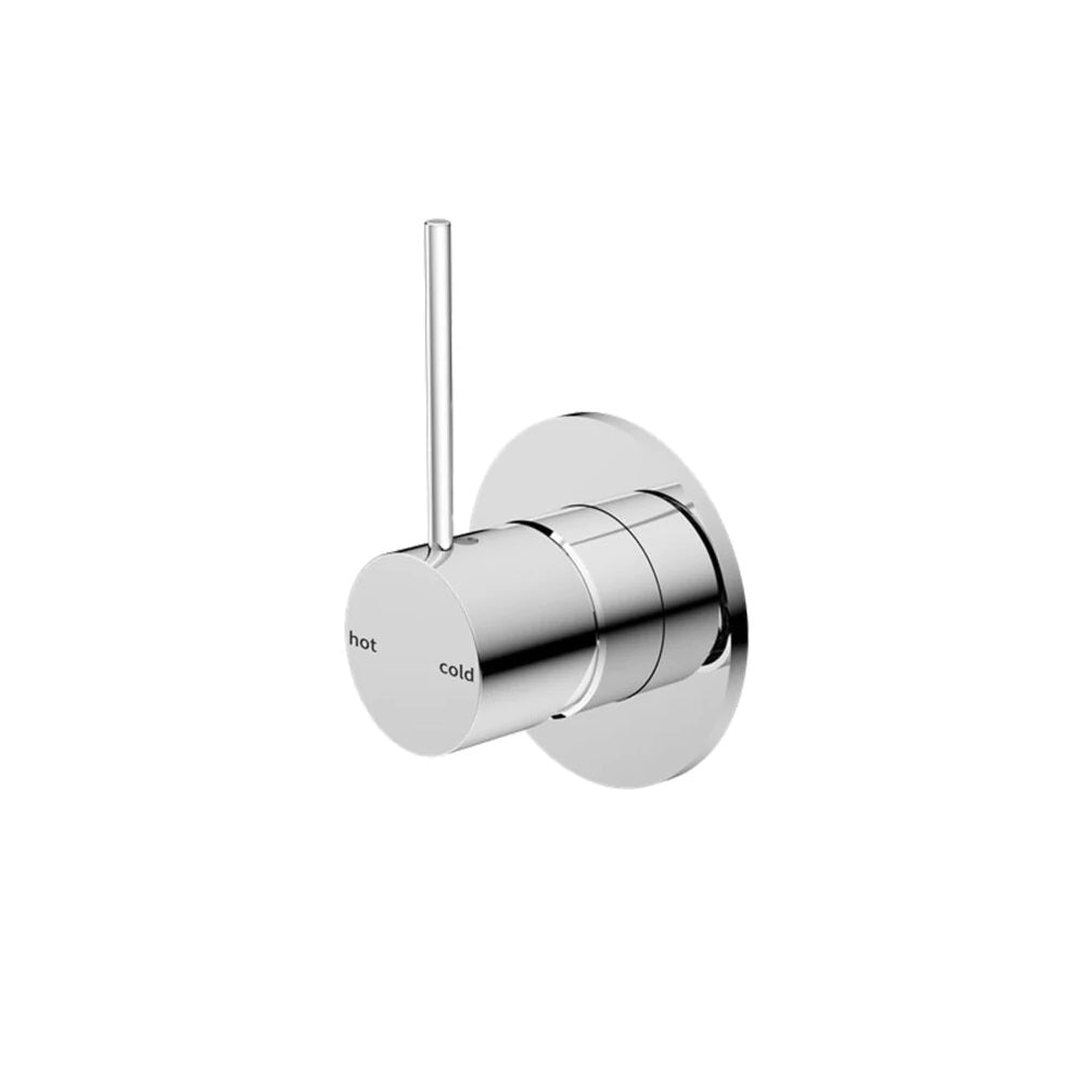 Nero Mecca Shower Mixer Handle Up Chrome NR221911BCH - Bathroom Wall Mixers