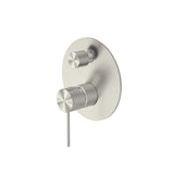 Nero Mecca Shower Mixer With Divertor Brushed Nickel NR221911ABN - Wall Mixer Diverter